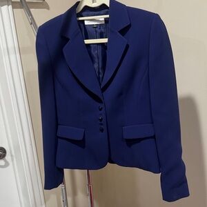 Tahari Deep Blue Women's Blazer